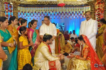 Celebs At Producer Ram Mohan Rao Daughter Wedding
